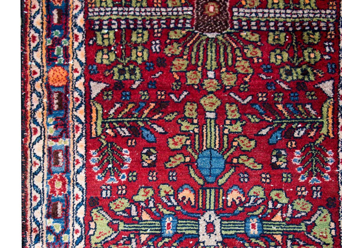 Mid-20th Century Persian Dargazin Runner For Sale