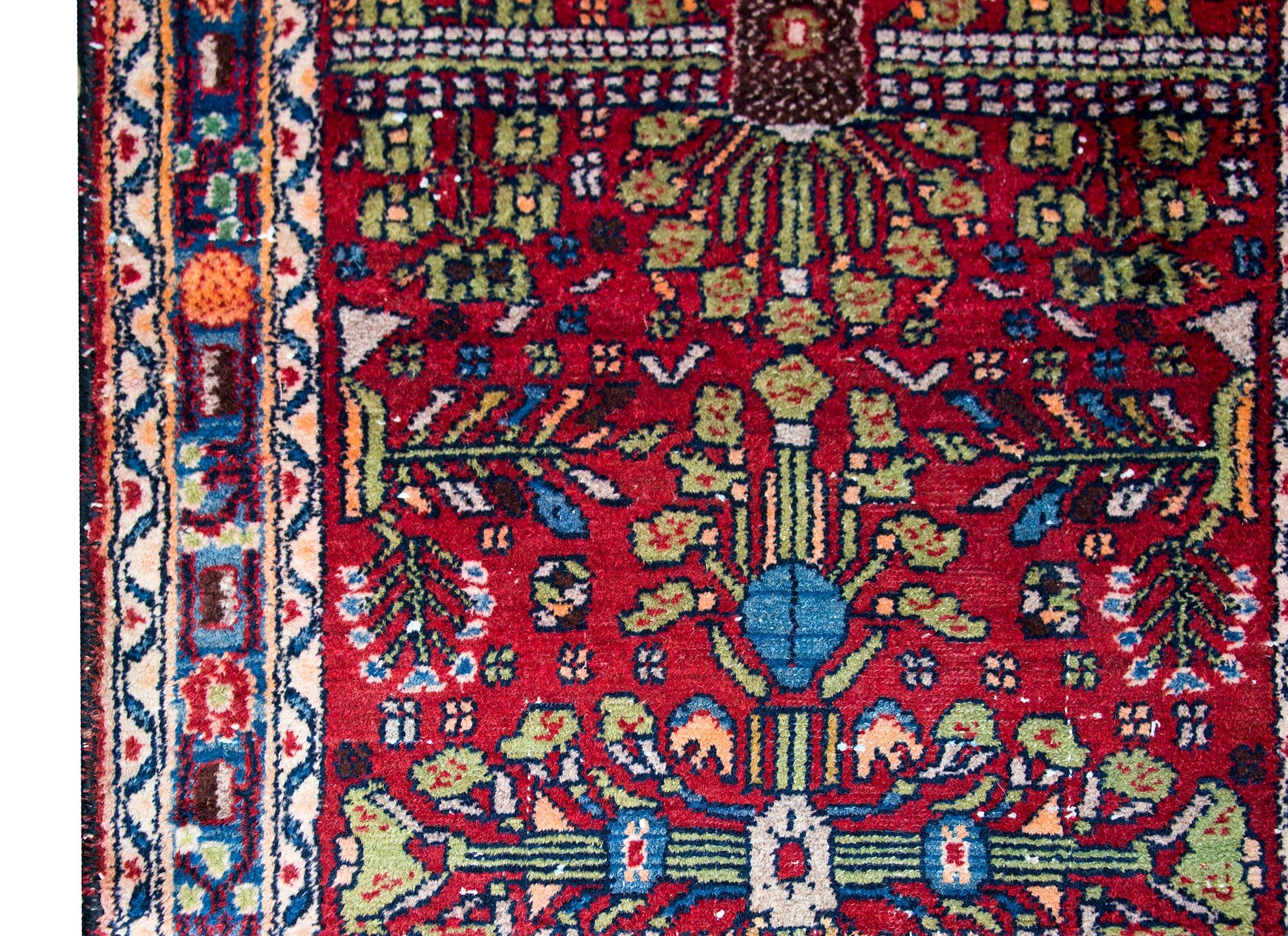 Mid-20th Century Persian Dargazin Runner For Sale