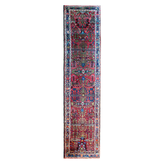 Mid-20th Century Persian Dargazin Runner For Sale