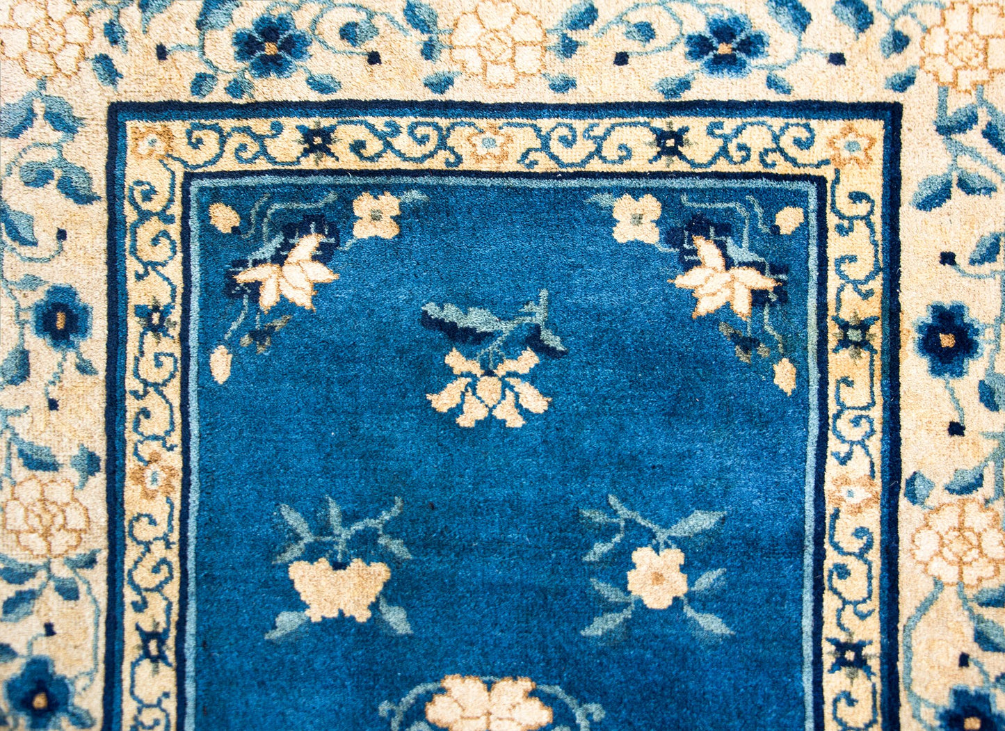 Early 20th Century Chinese Peking Rug For Sale