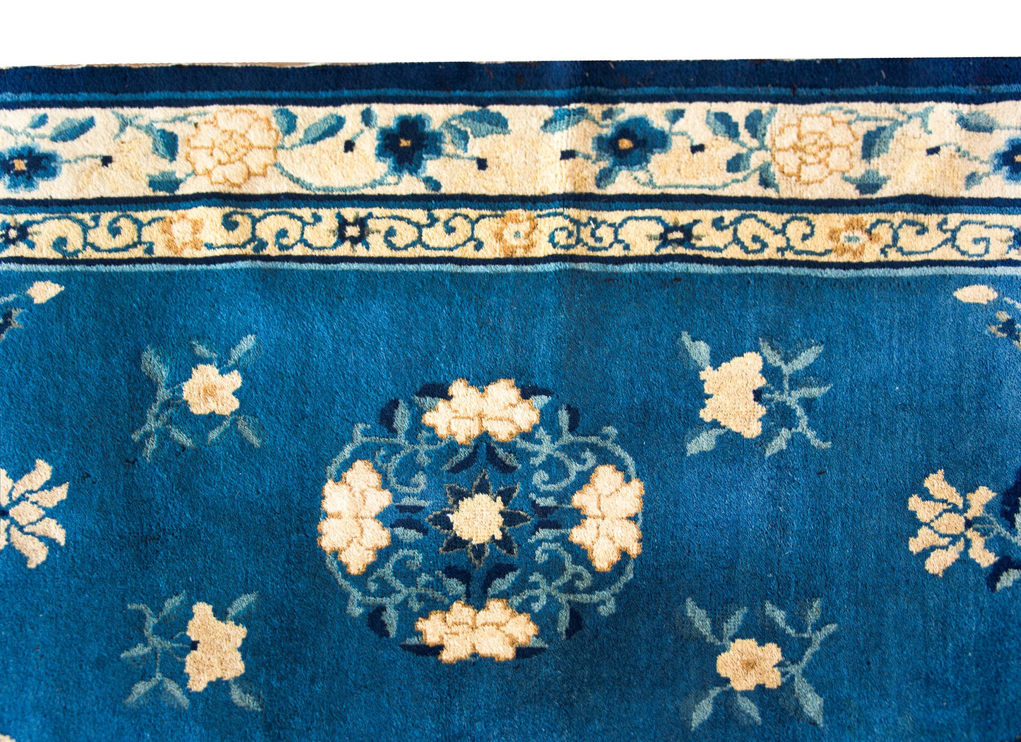 Early 20th Century Chinese Peking Rug For Sale
