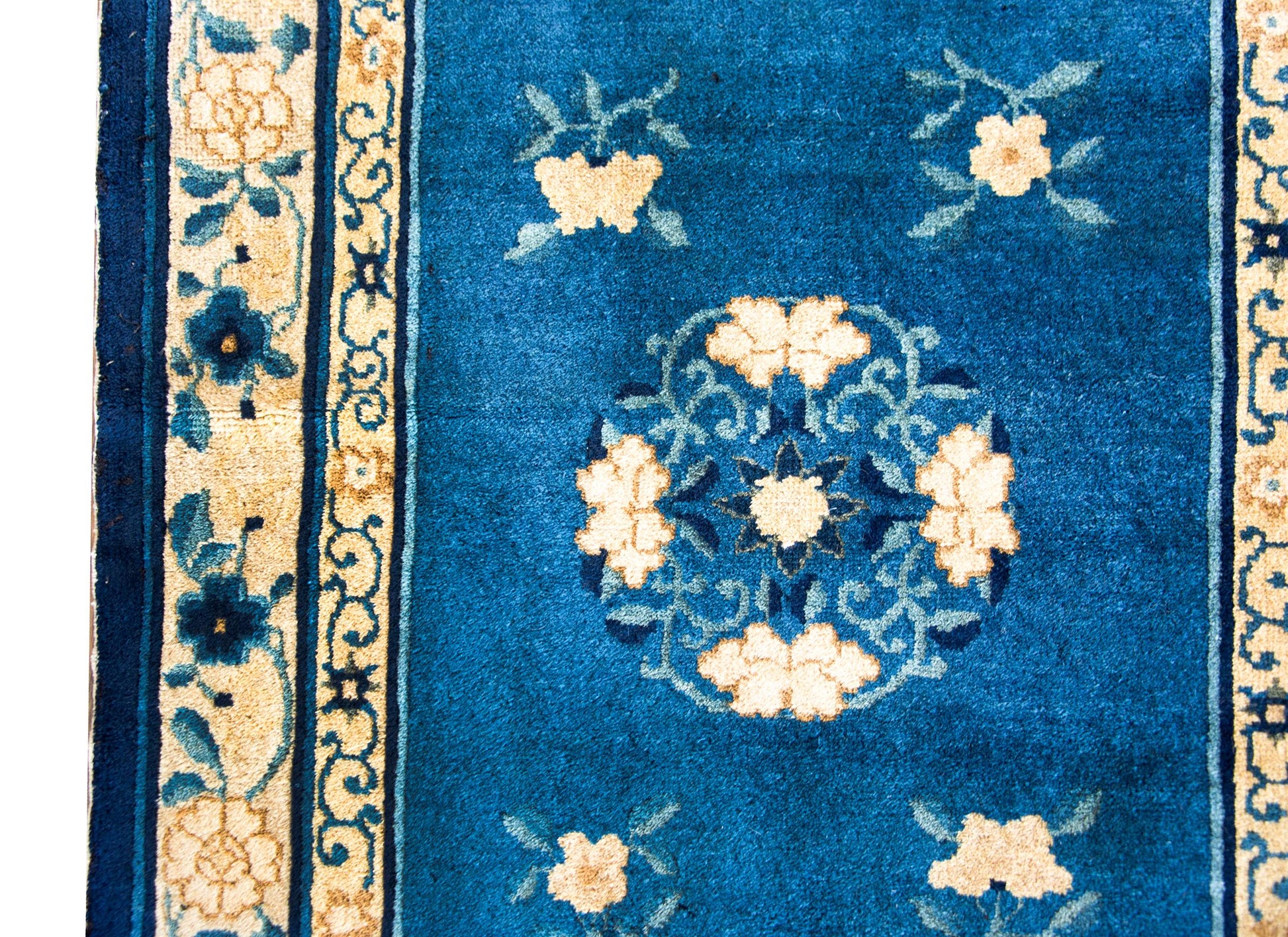 Early 20th Century Chinese Peking Rug For Sale