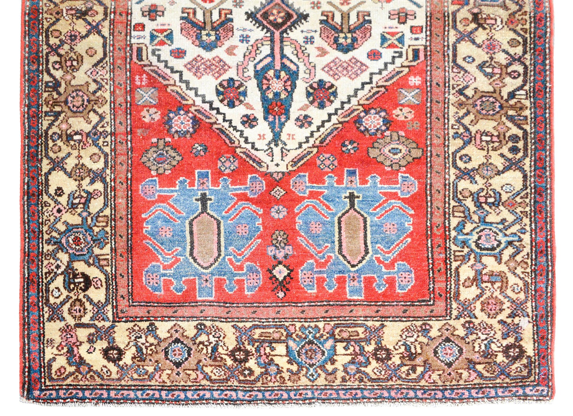 Early 20th Century Bakhtiari Rug For Sale