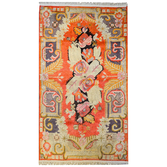 Fantastic Early 20th Century Khotan Rug For Sale