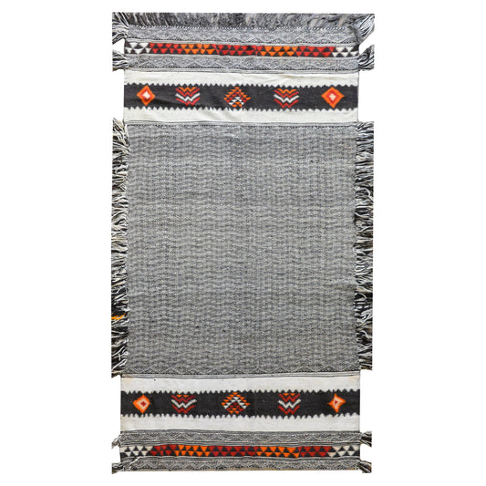 Mid Century Moroccan Kilim Runner For Sale