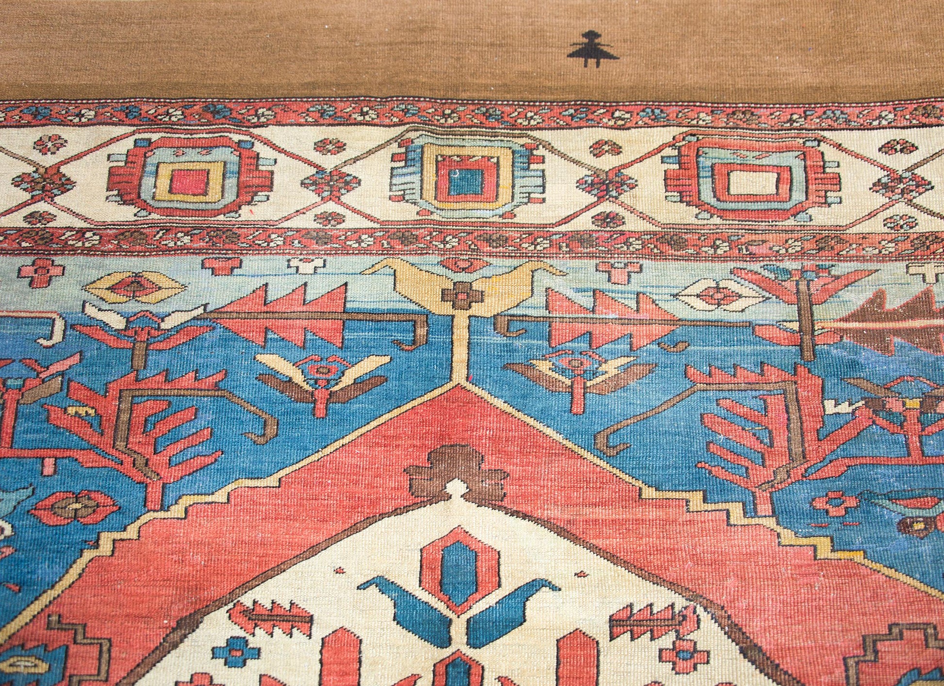 19th Century Serapi Rug For Sale