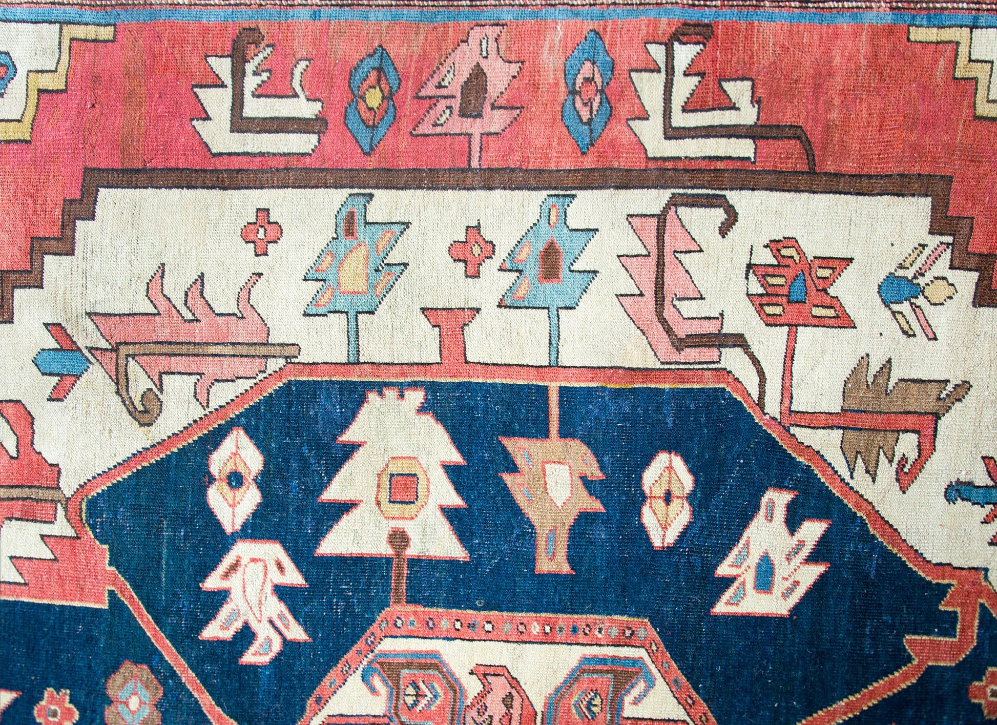 19th Century Serapi Rug For Sale