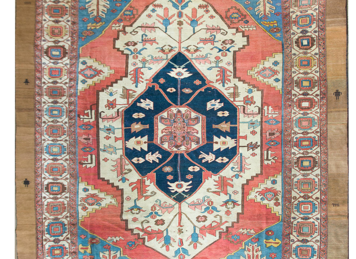 19th Century Serapi Rug For Sale