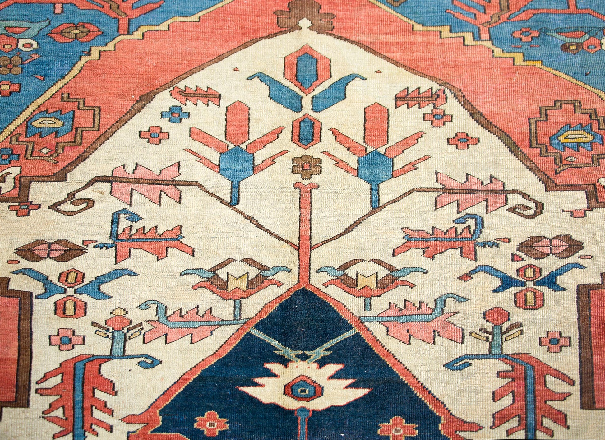 19th Century Serapi Rug For Sale