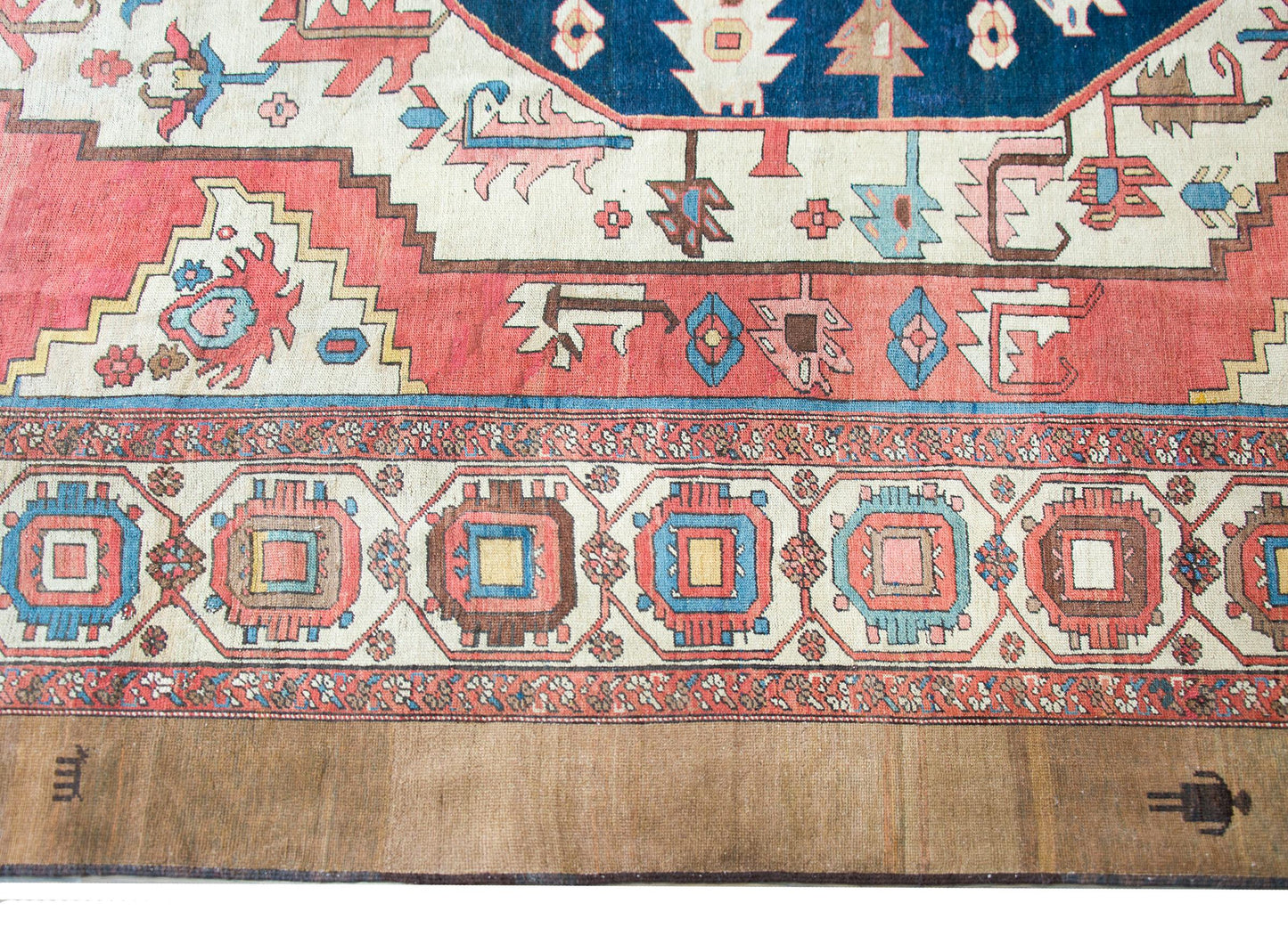 19th Century Serapi Rug For Sale