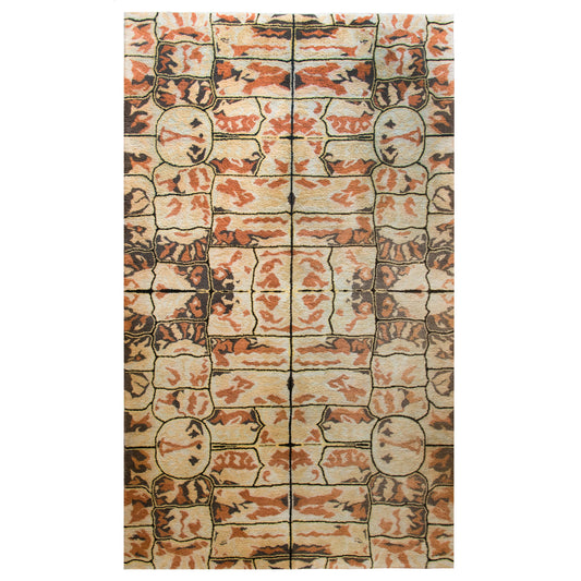 Rare Vintage Ecuadorian Rug For Sale