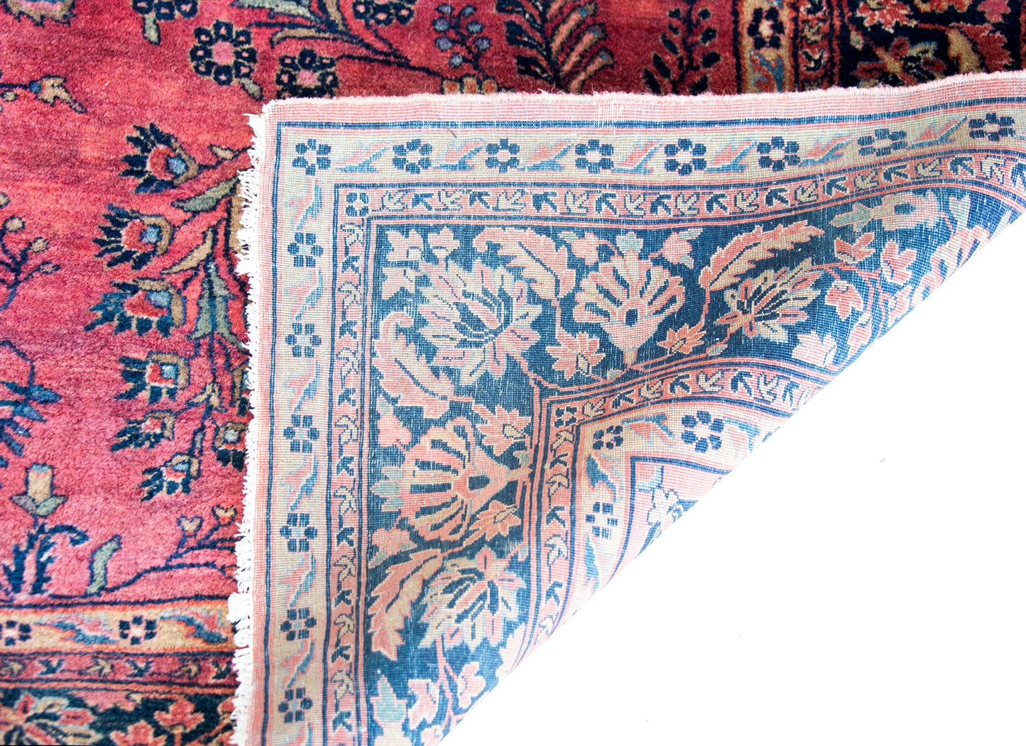 Early 20th Century Persian Sarouk Mohajeran Rug For Sale
