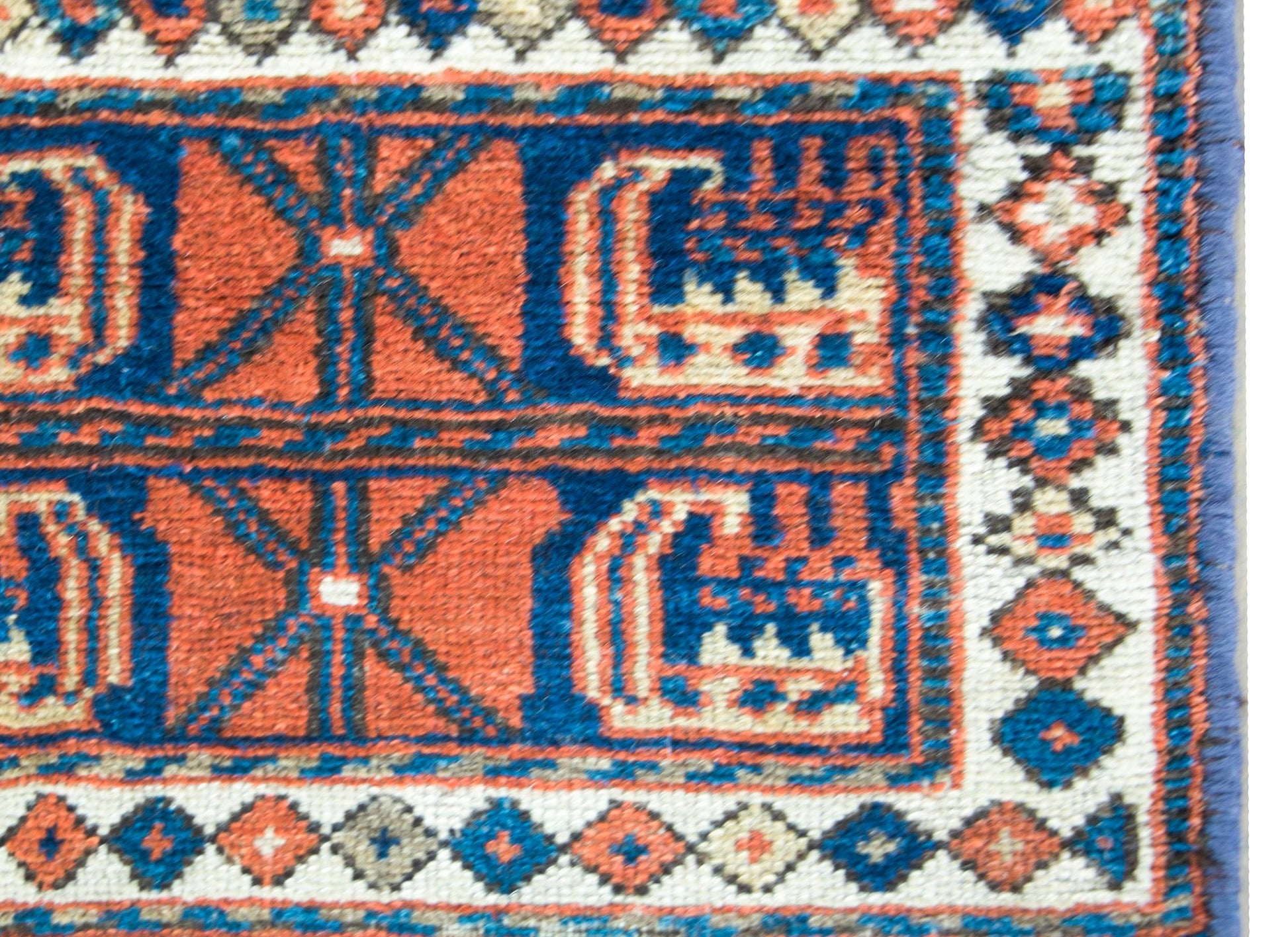 Early 20th Century Kurdish Bag Face Rug For Sale