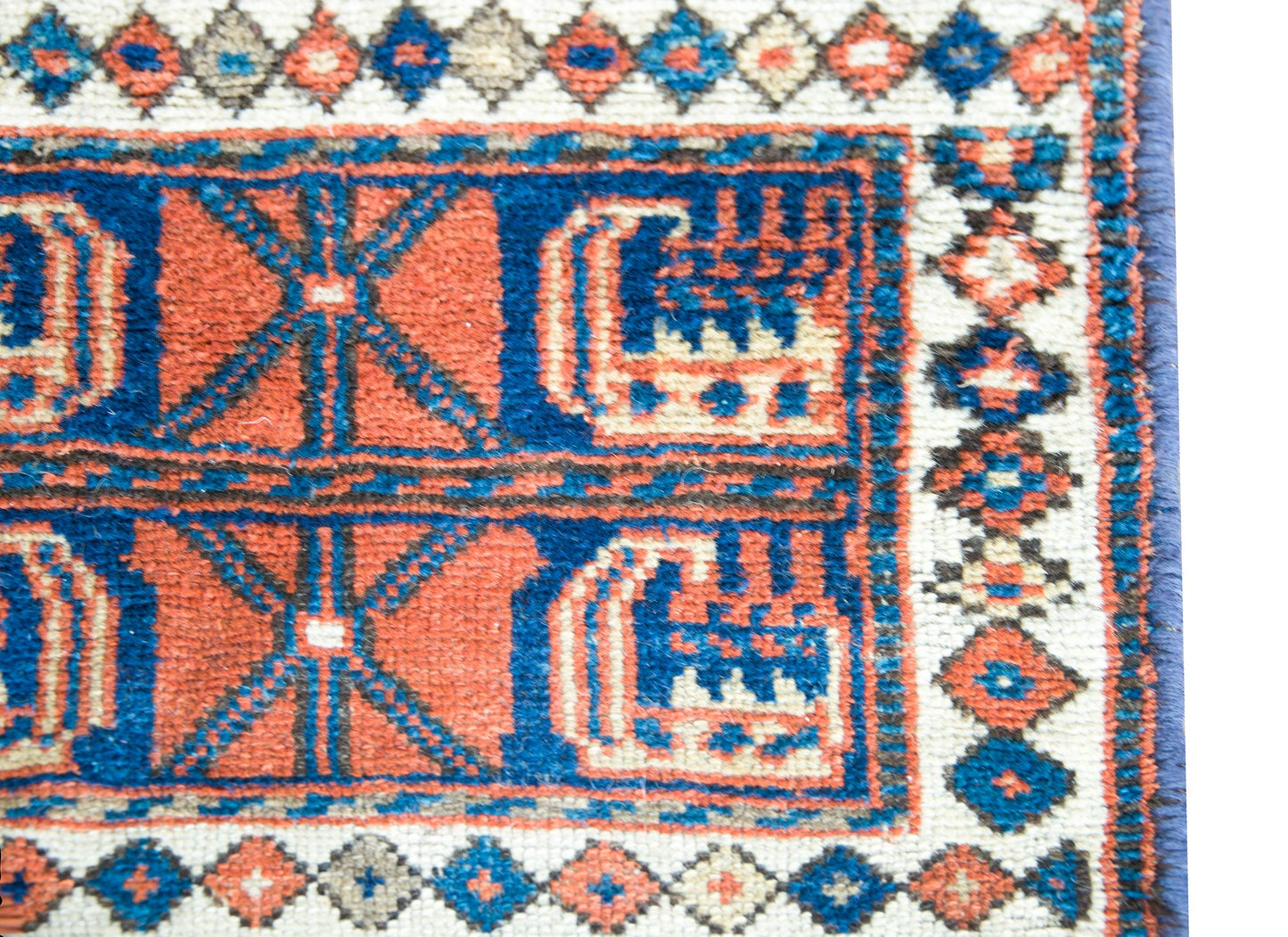 Early 20th Century Kurdish Bag Face Rug For Sale