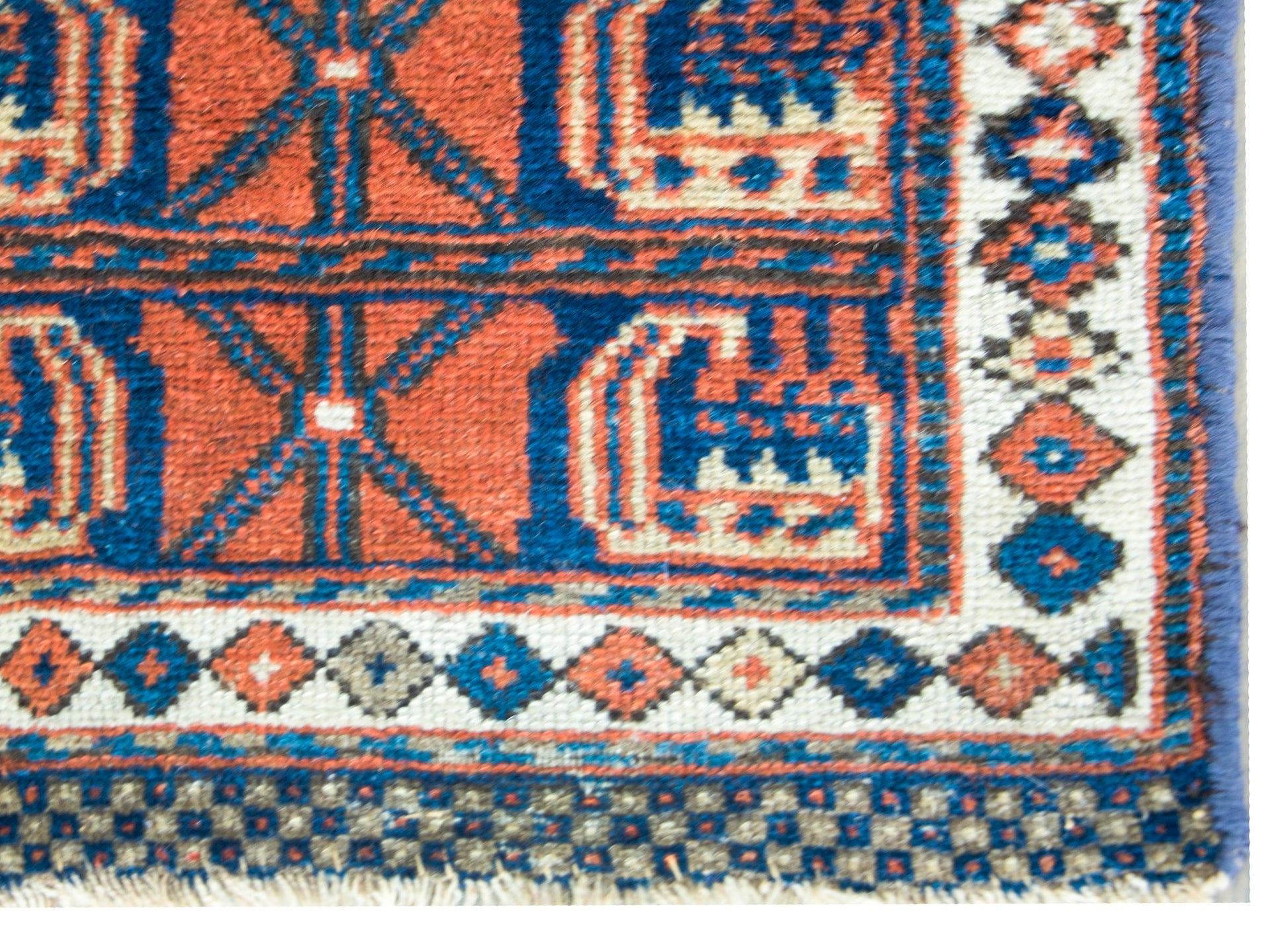Early 20th Century Kurdish Bag Face Rug For Sale