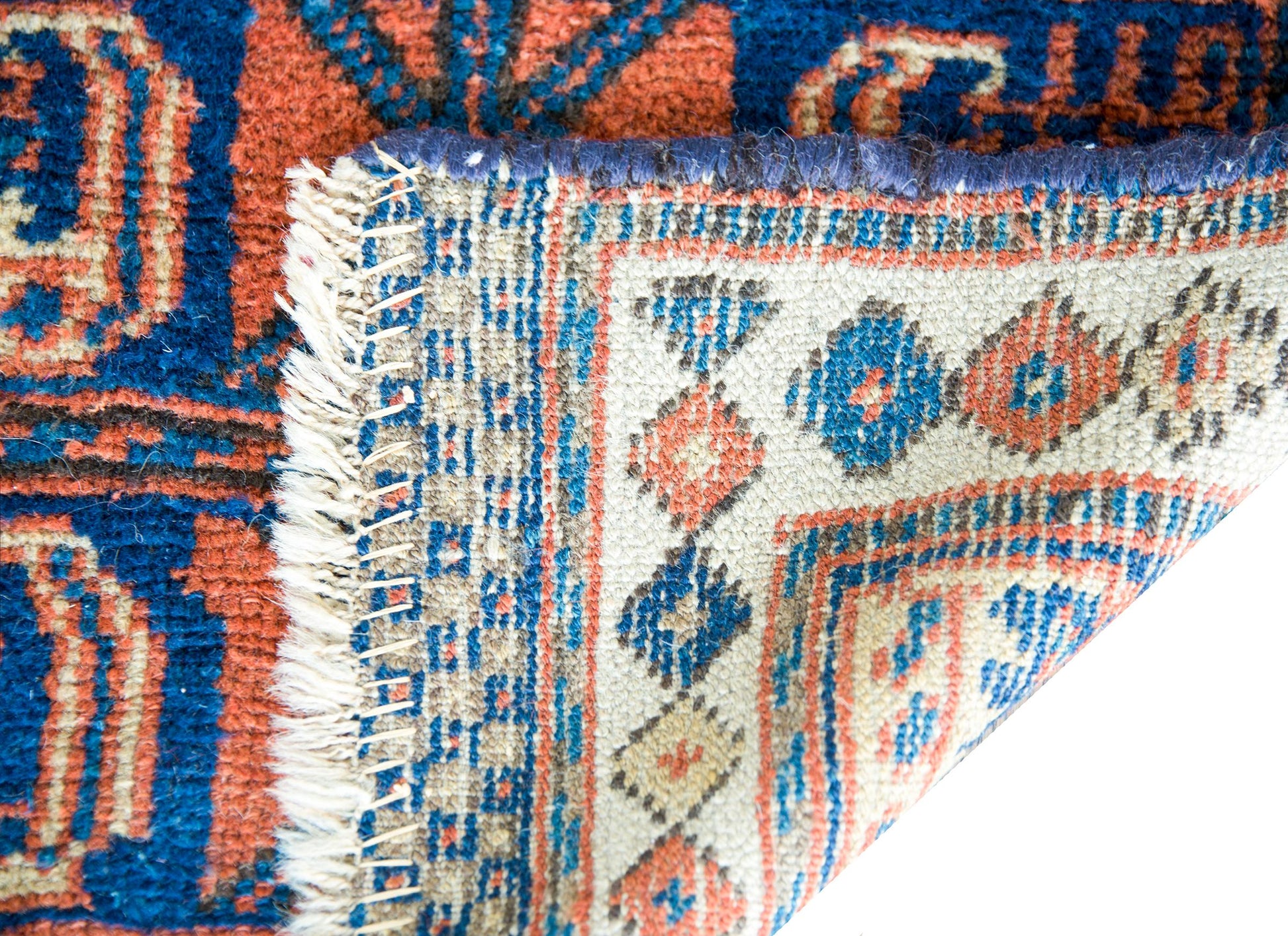 Early 20th Century Kurdish Bag Face Rug For Sale