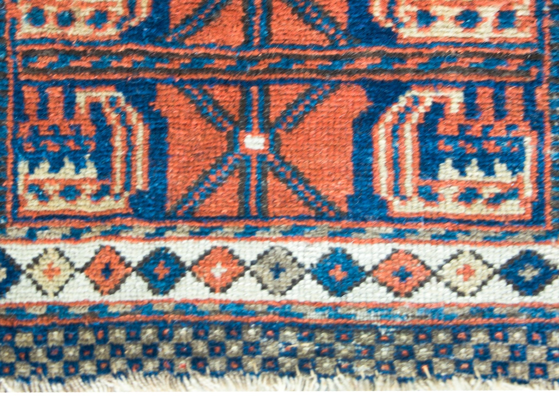 Early 20th Century Kurdish Bag Face Rug For Sale