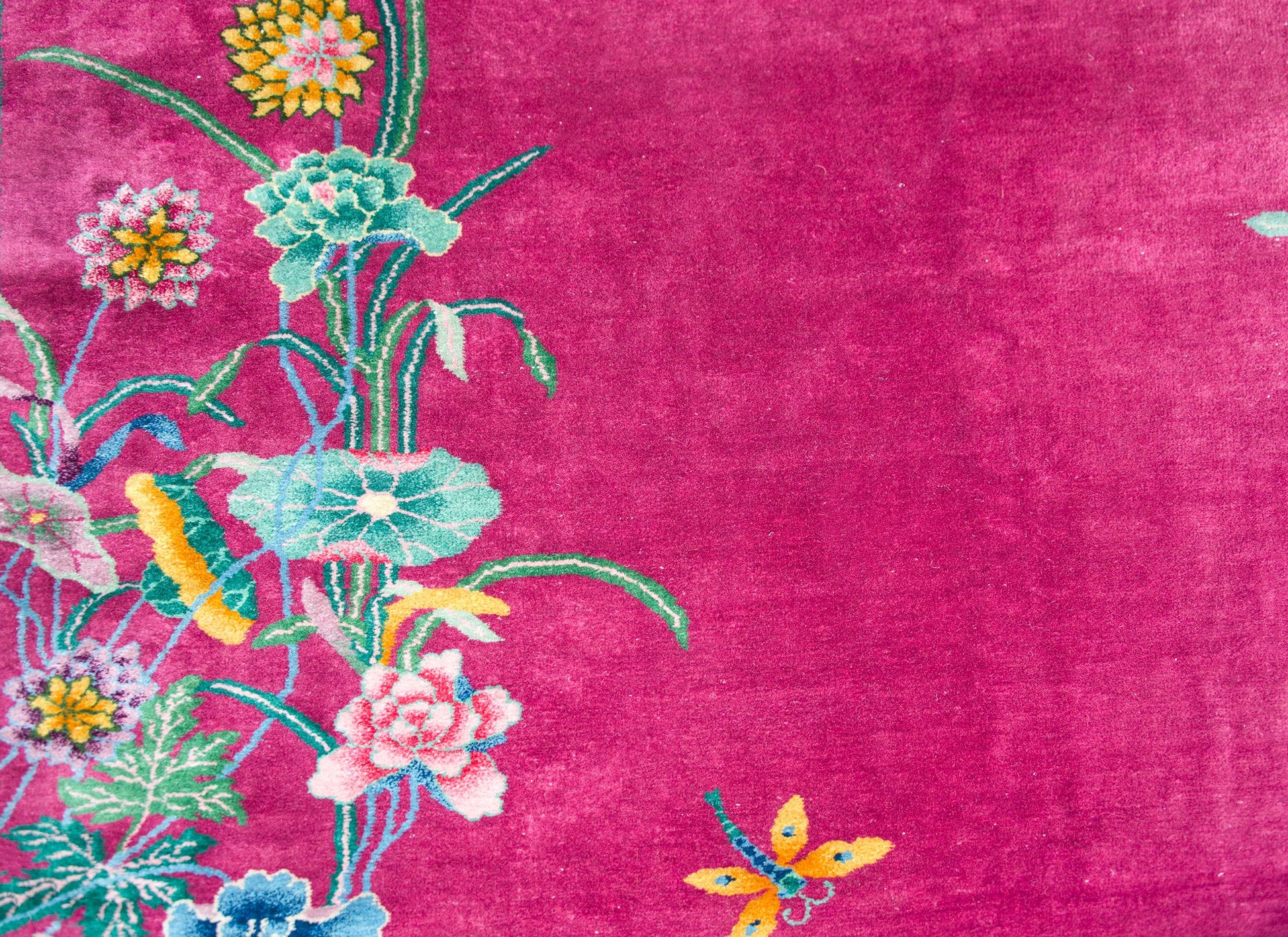 Early 20th Century Chinese Art Deco Rug For Sale