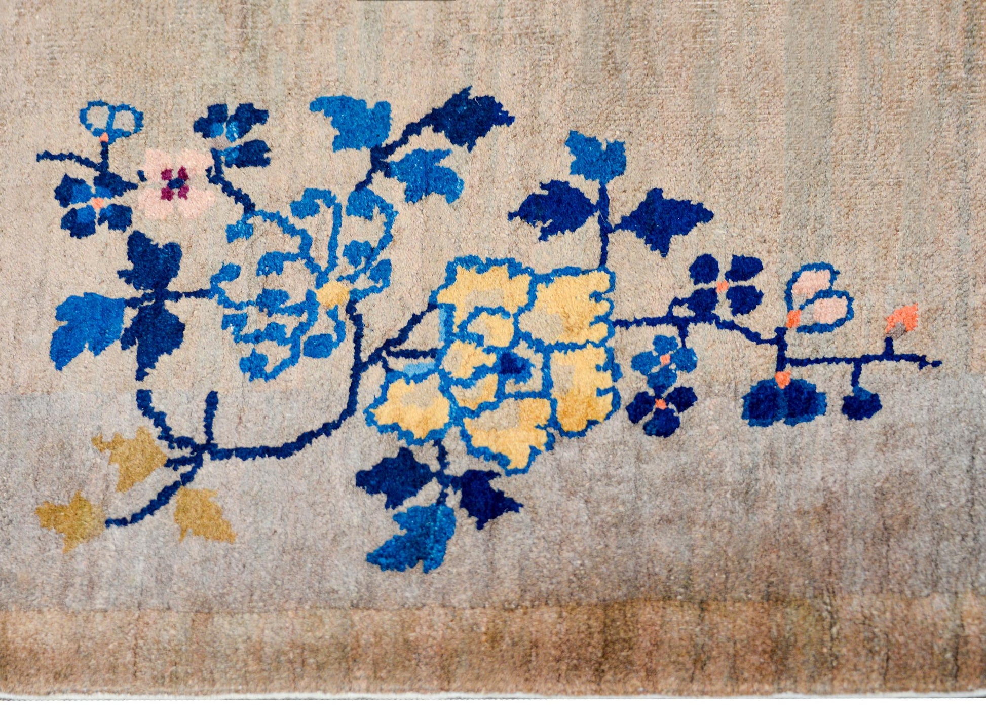 Amazing Early 20th Century Antique Chinese Art Deco Runner For Sale