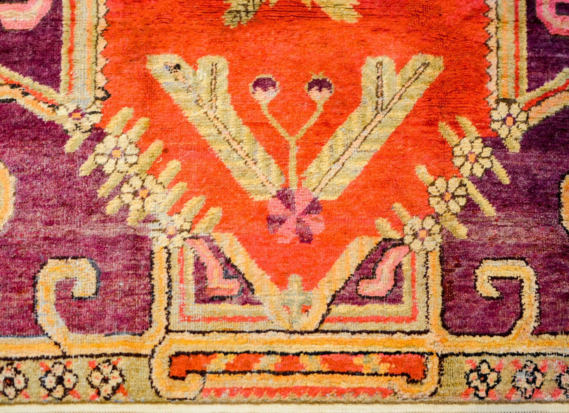 Fantastic Early 20th Century Samarkand Rug For Sale
