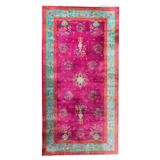 Chinese Art Deco Rug of Large Scale For Sale