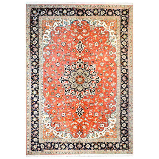Tabriz Rug, circa 1980s For Sale