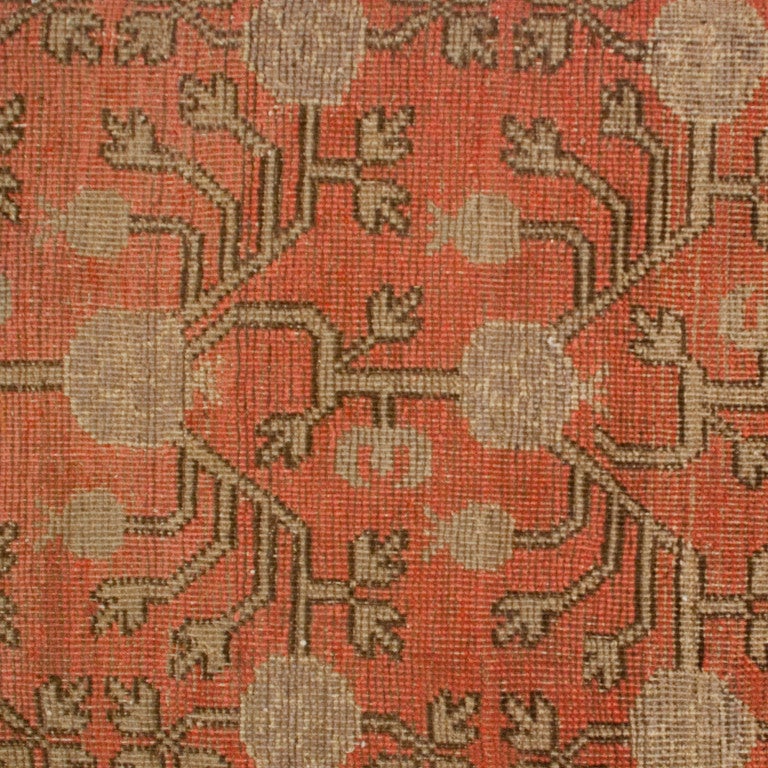 Early 20th Century Central Asian Samarghand Carpet For Sale