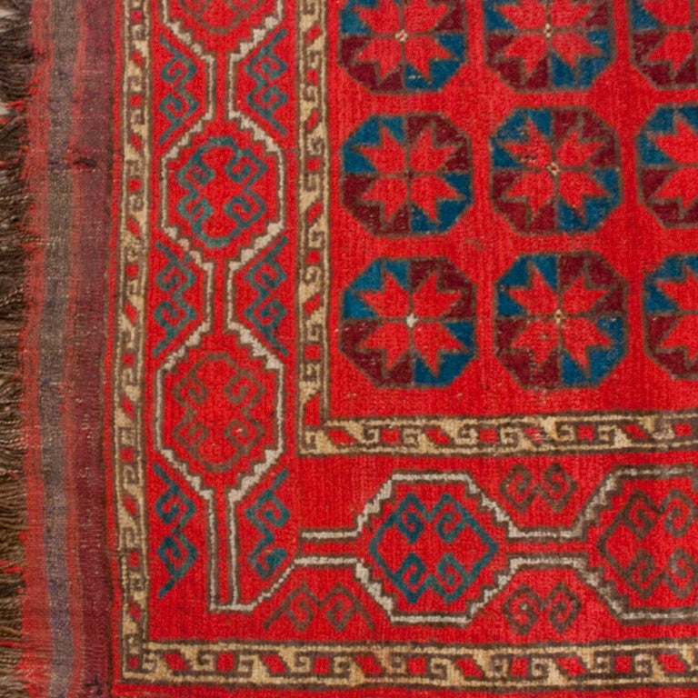 Early 20th Century Turkmen Carpet For Sale
