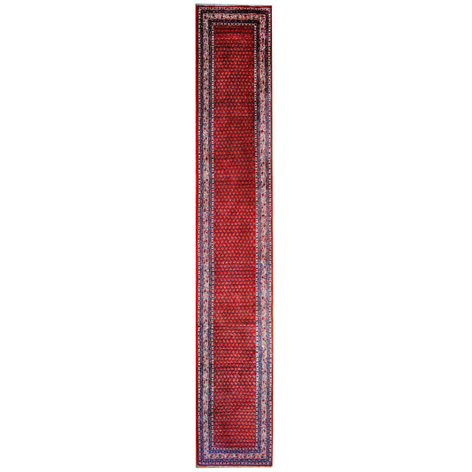 Incredible Mid-20th Century Mir Sarouk Runner For Sale