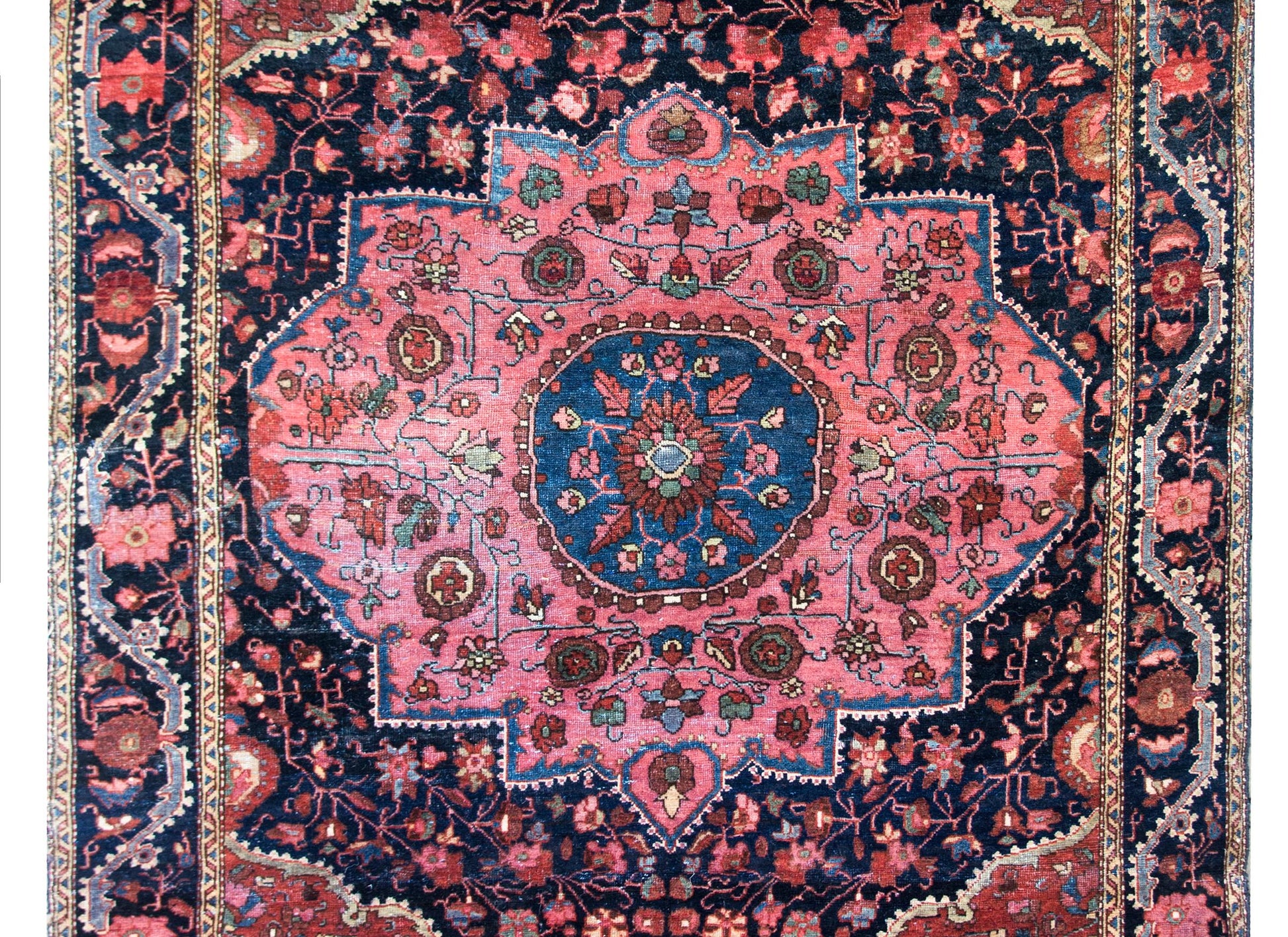 Early 20th Century Sarouk Farahan Rug For Sale