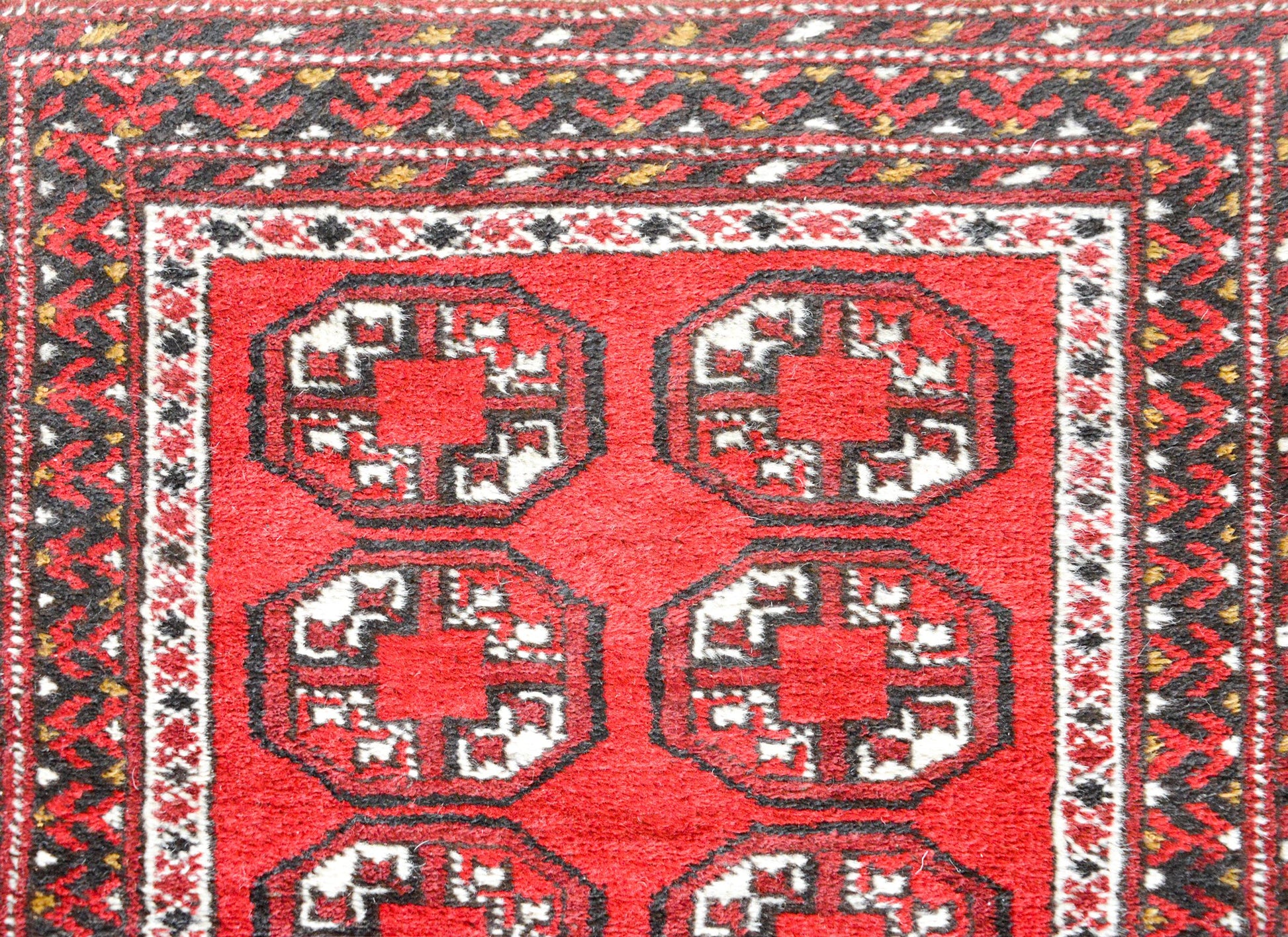 Vintage Afghani Prayer Rug For Sale