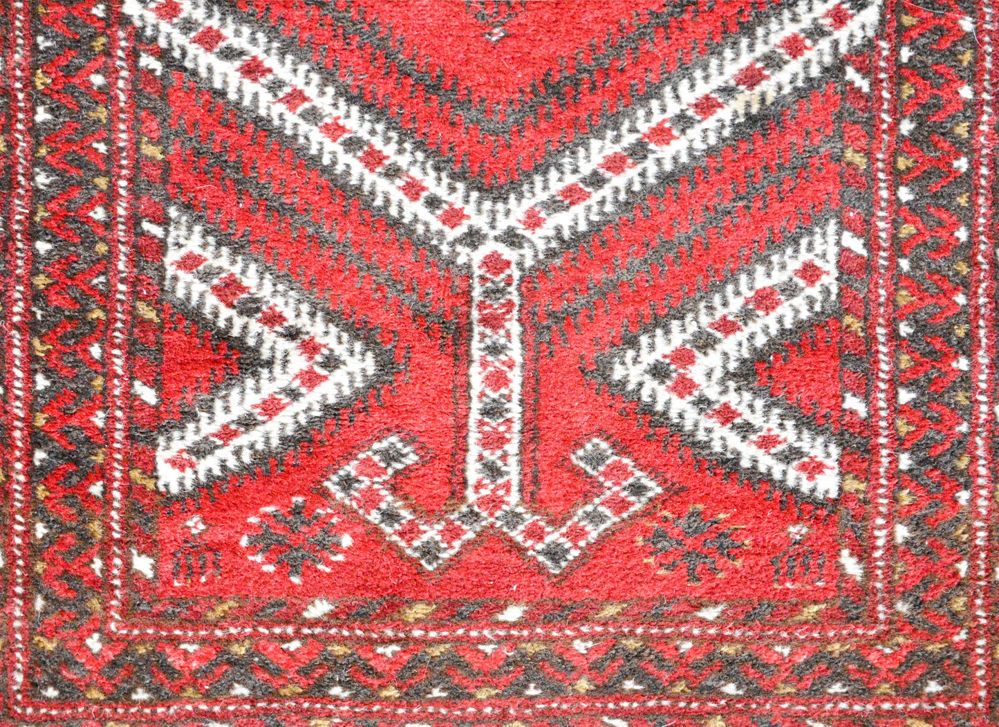 Vintage Afghani Prayer Rug For Sale