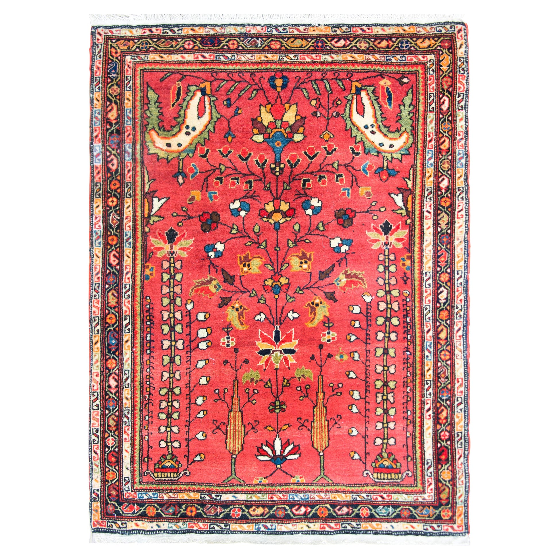 Early 20th Century Persian Sarouk Farahan Rug For Sale