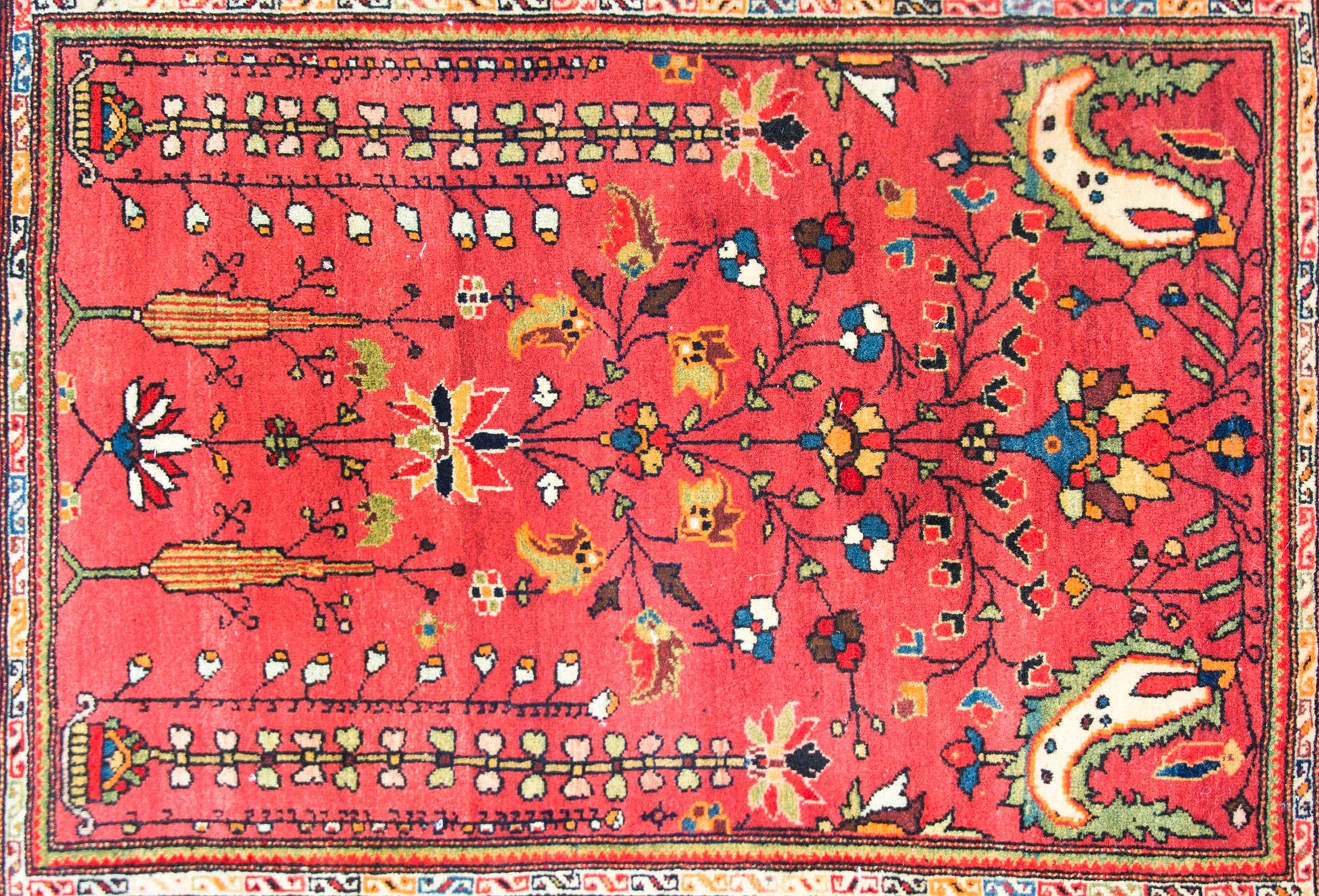 Early 20th Century Persian Sarouk Farahan Rug For Sale