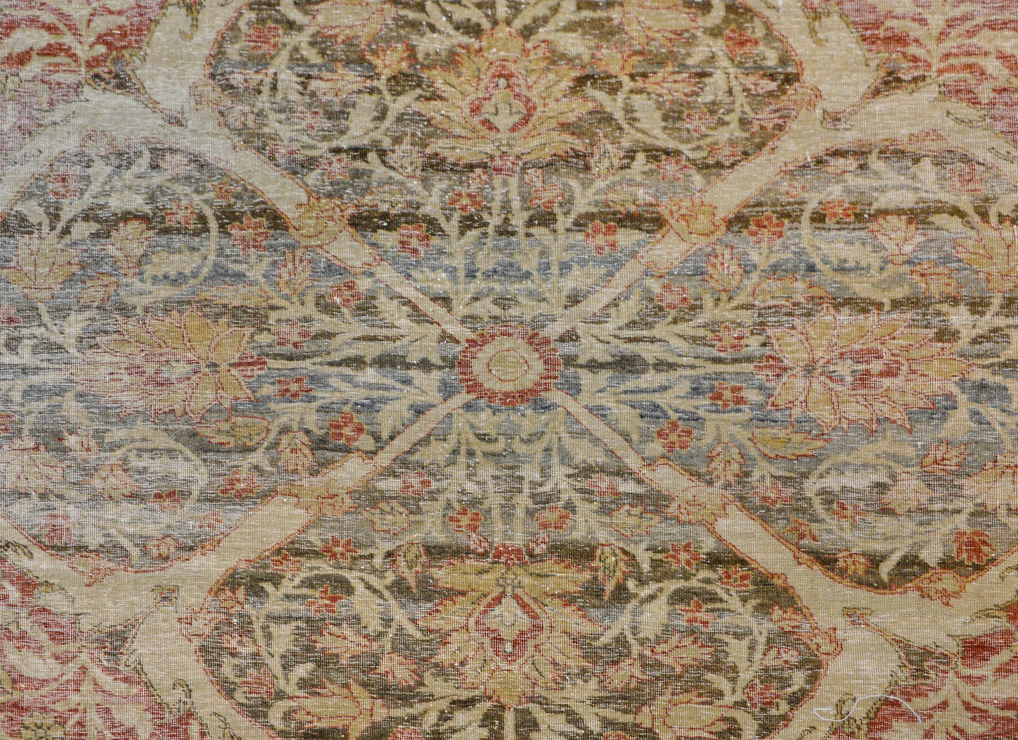 Beautiful Early 20th Century Hadji Jalili Tabriz Rug For Sale
