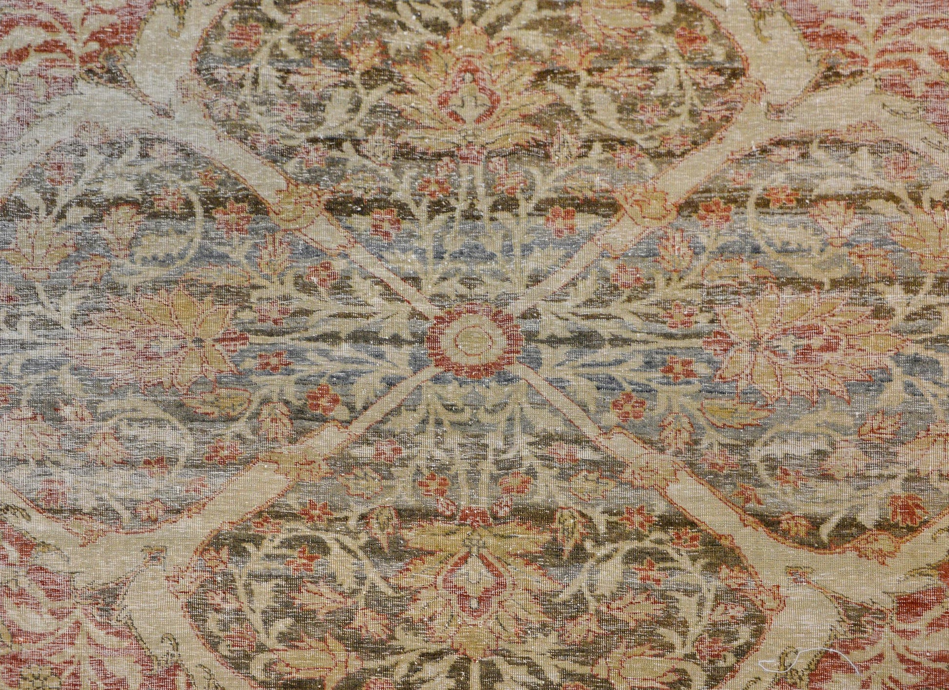 Beautiful Early 20th Century Hadji Jalili Tabriz Rug For Sale