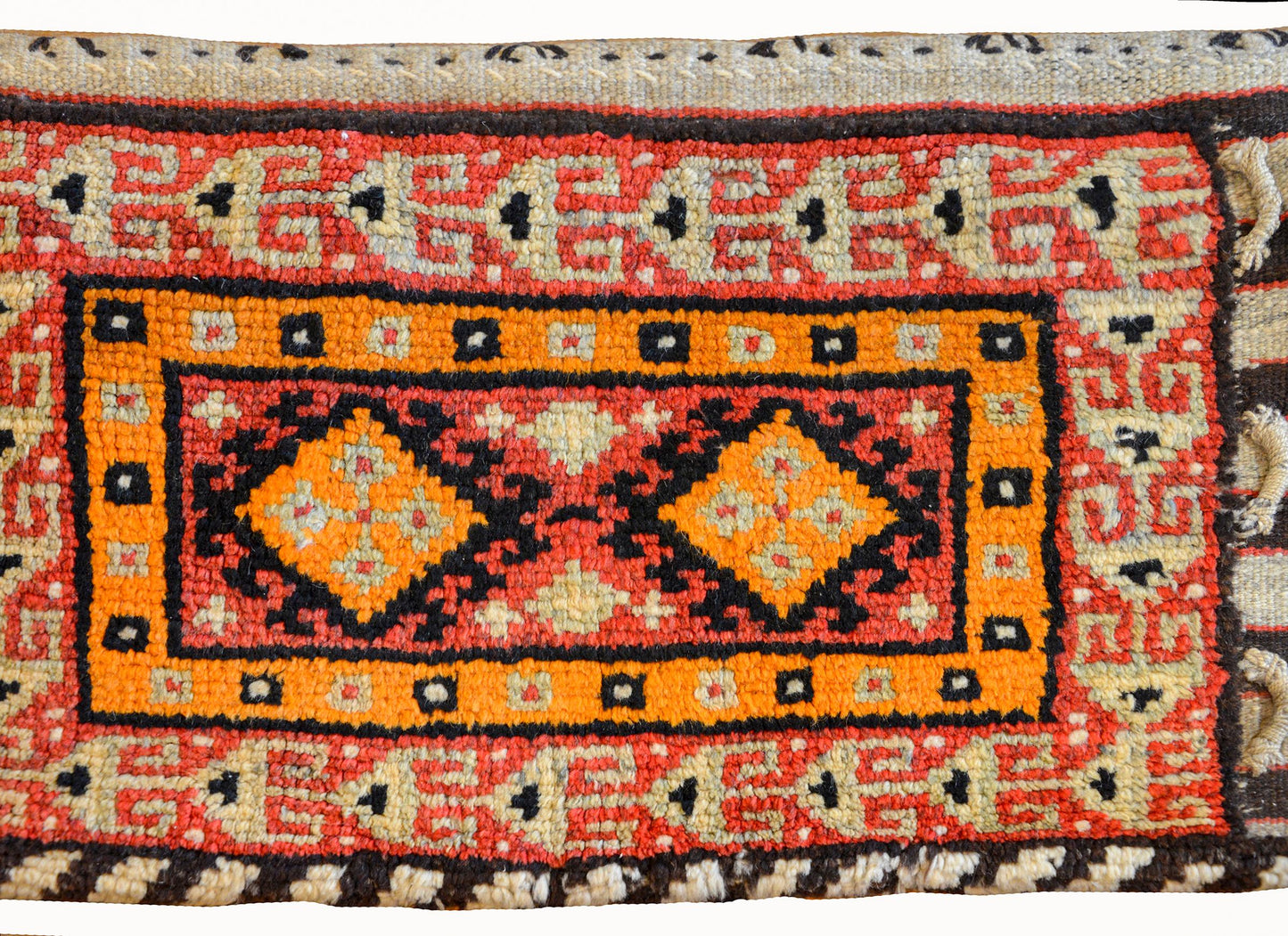 Pair of Early 20th Century Gabbeh Grain Bag Rugs For Sale