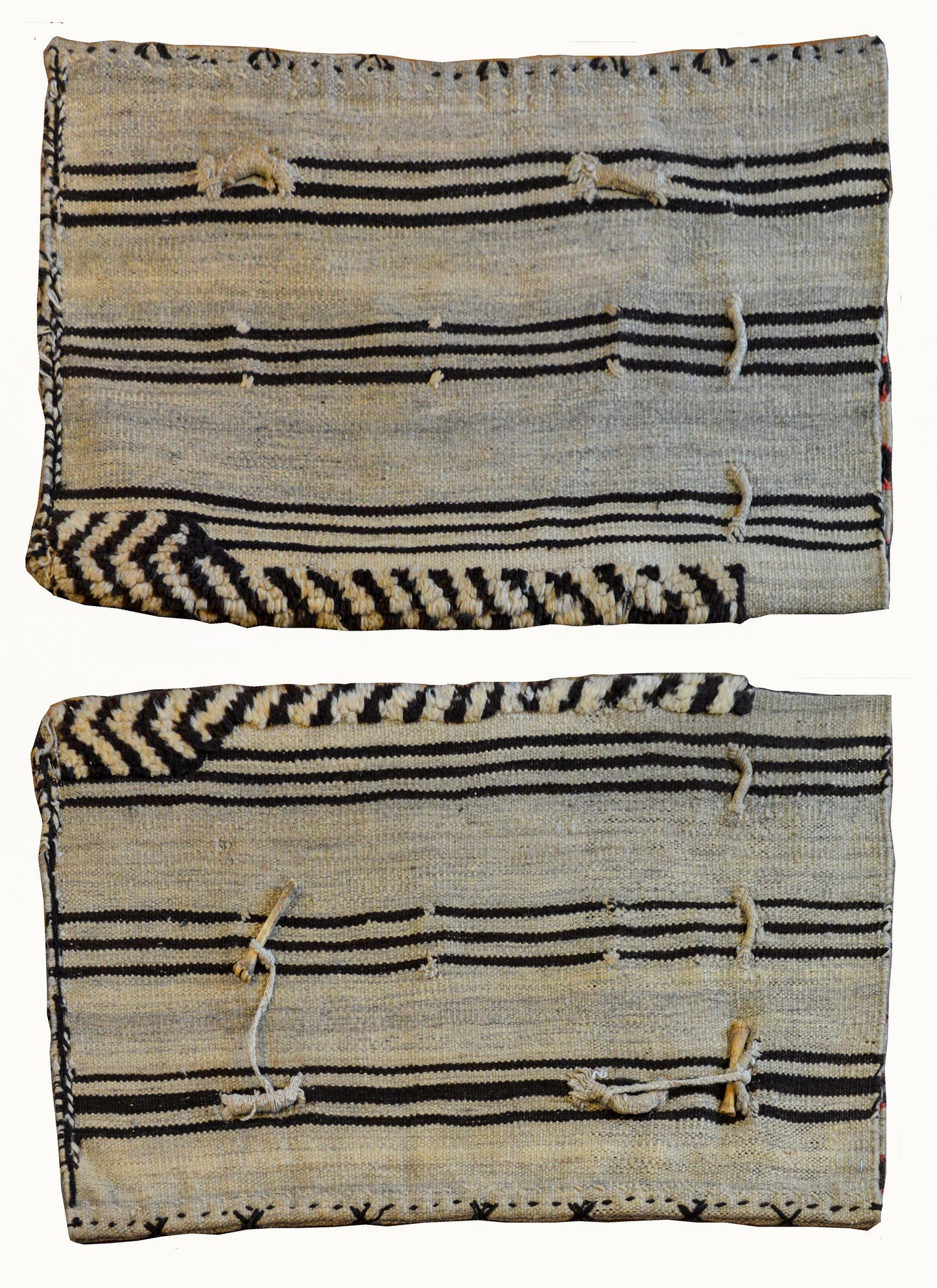 Pair of Early 20th Century Gabbeh Grain Bag Rugs For Sale