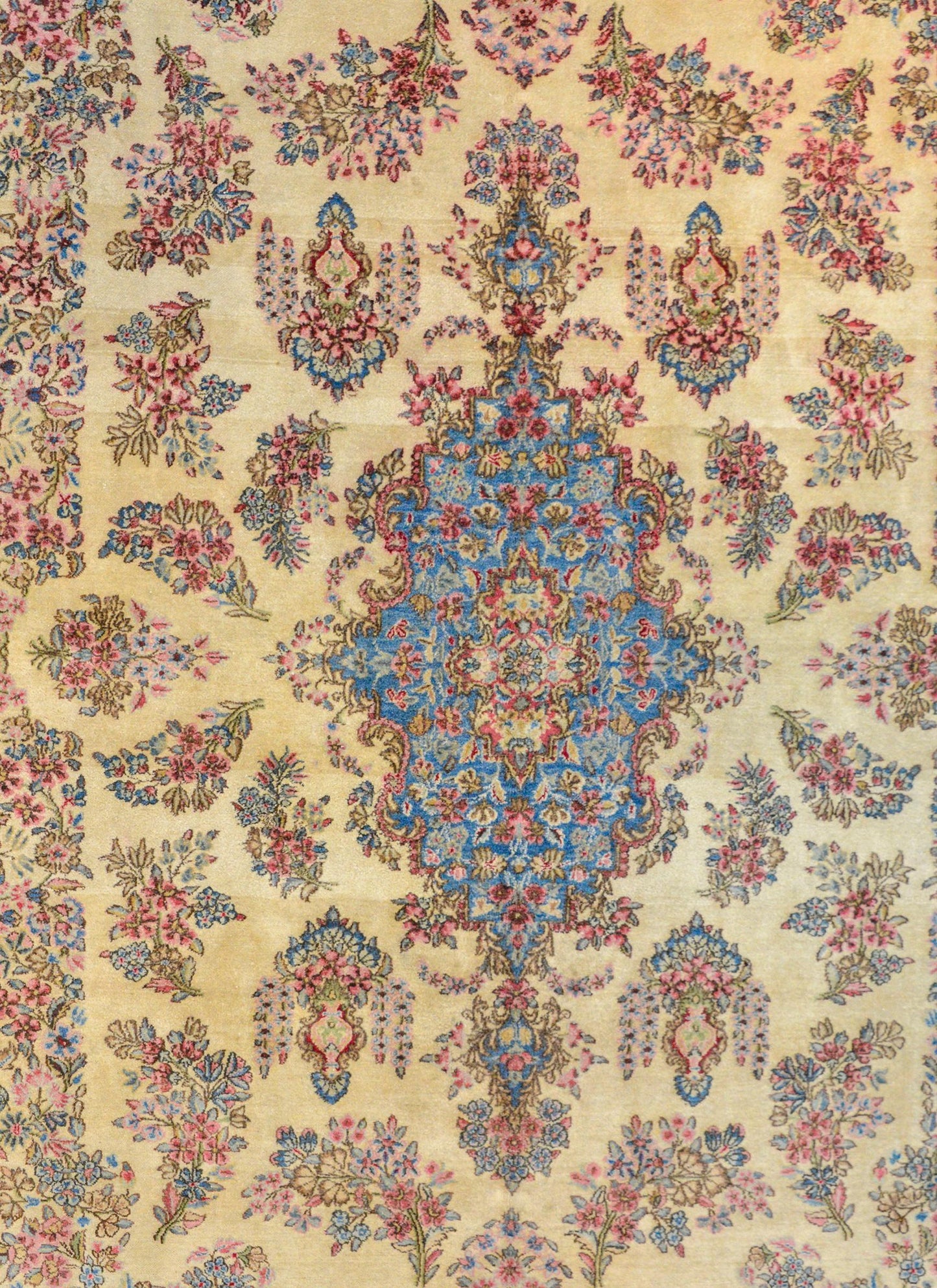 Beautiful Early 20th Century Persian Kirman Rug For Sale