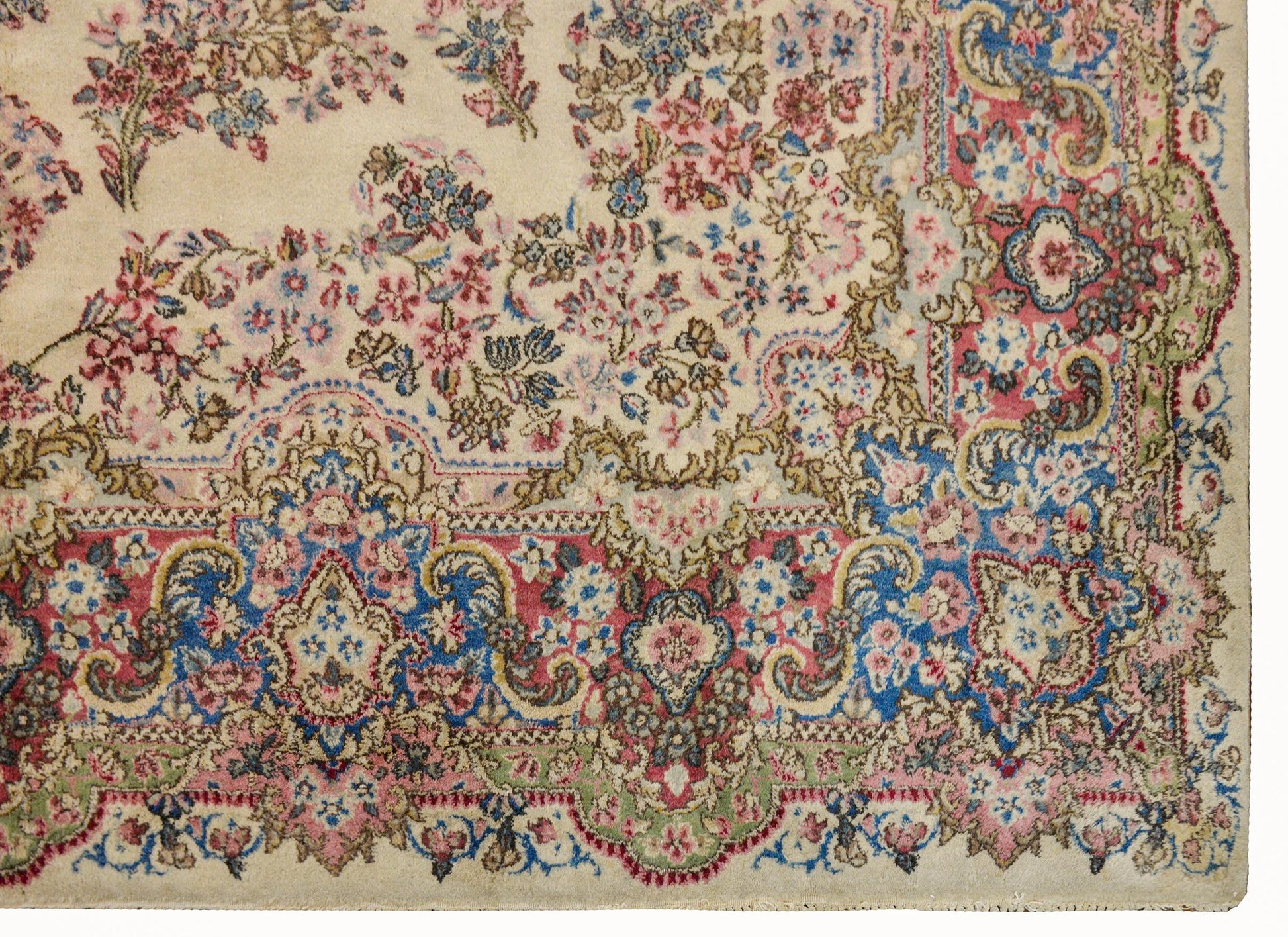 Beautiful Early 20th Century Persian Kirman Rug For Sale