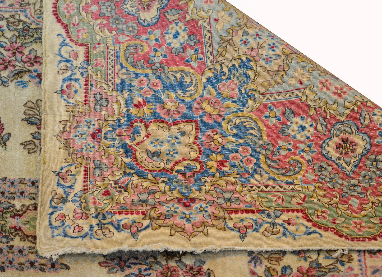 Beautiful Early 20th Century Persian Kirman Rug For Sale