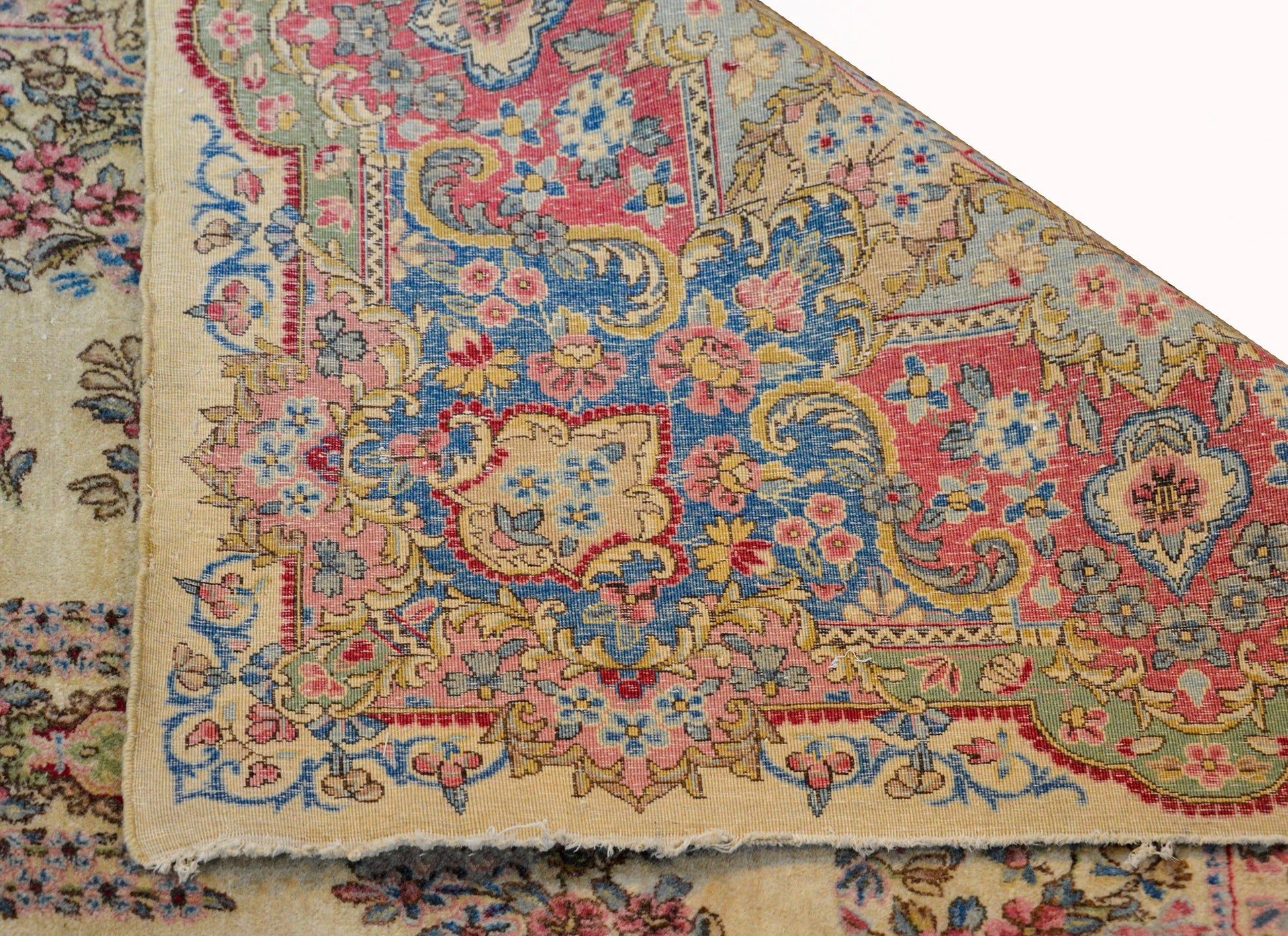 Beautiful Early 20th Century Persian Kirman Rug For Sale