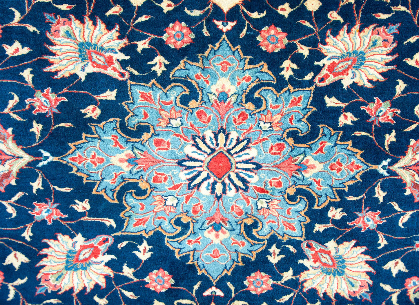Vintage Persian Sarouk Rug For Sale
