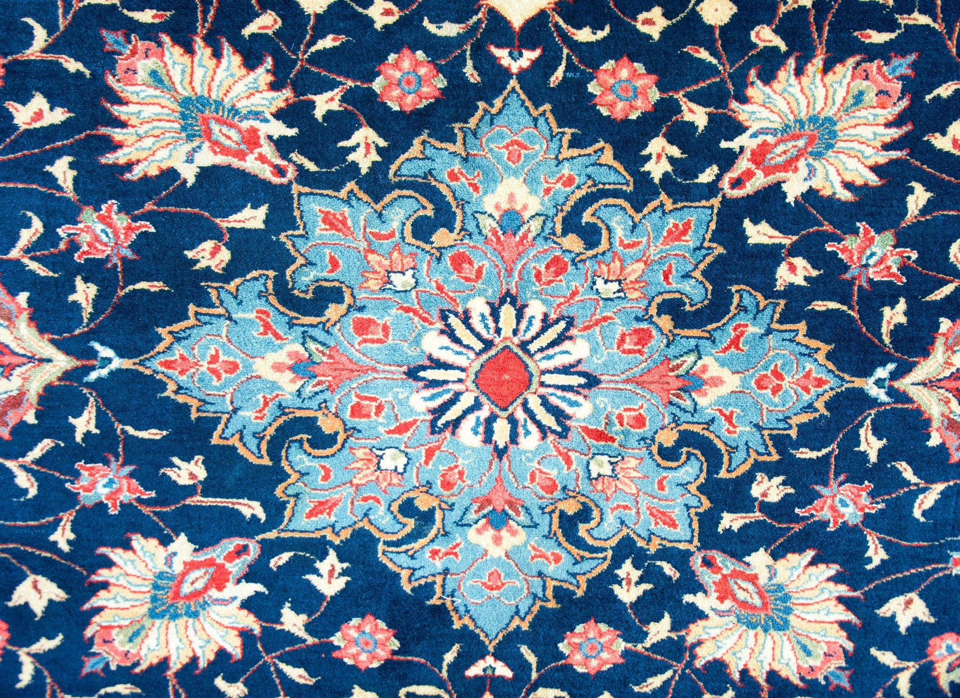 Vintage Persian Sarouk Rug For Sale