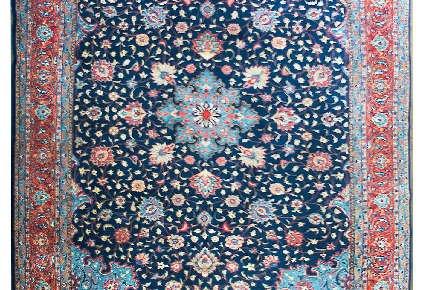 Vintage Persian Sarouk Rug For Sale