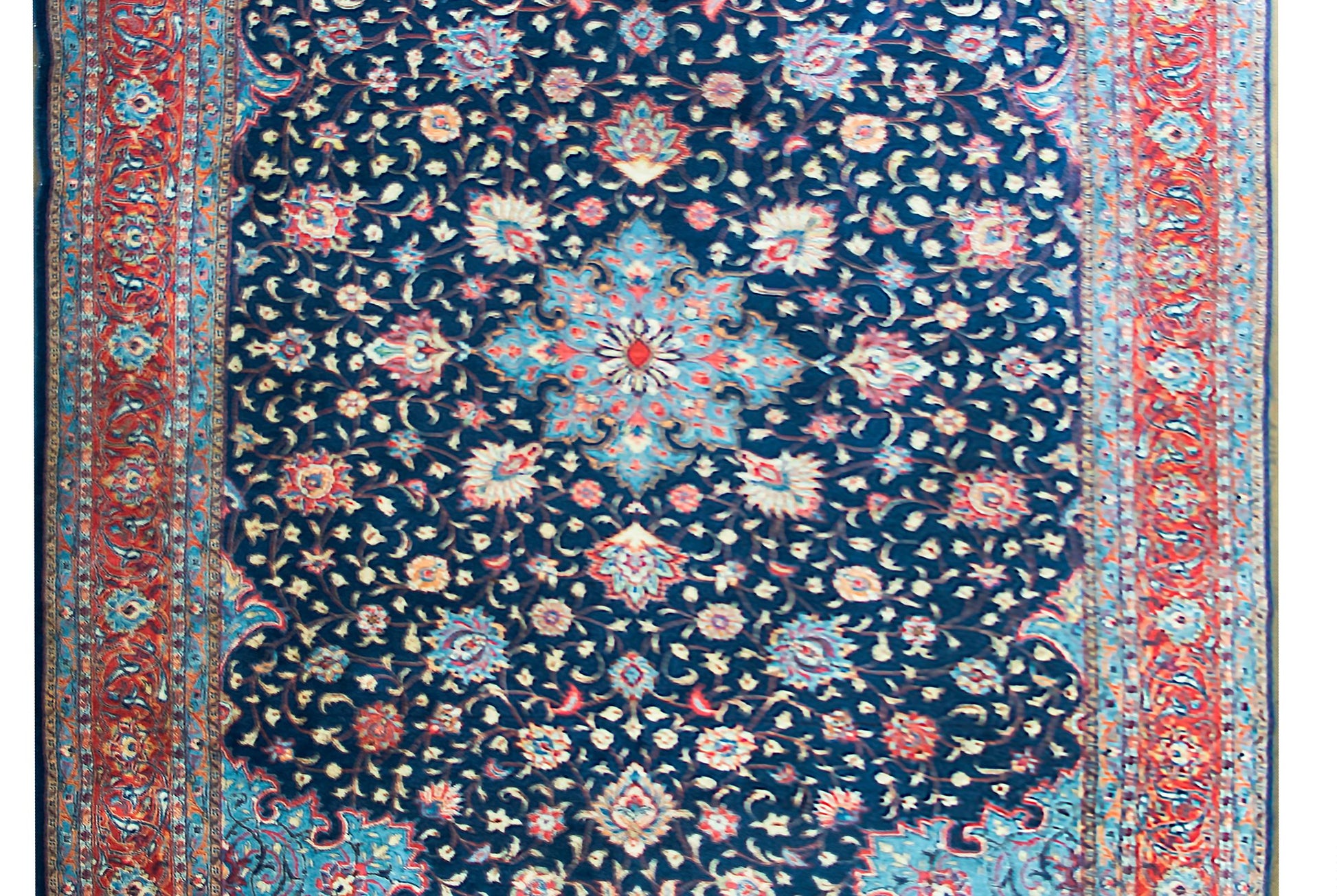 Vintage Persian Sarouk Rug For Sale