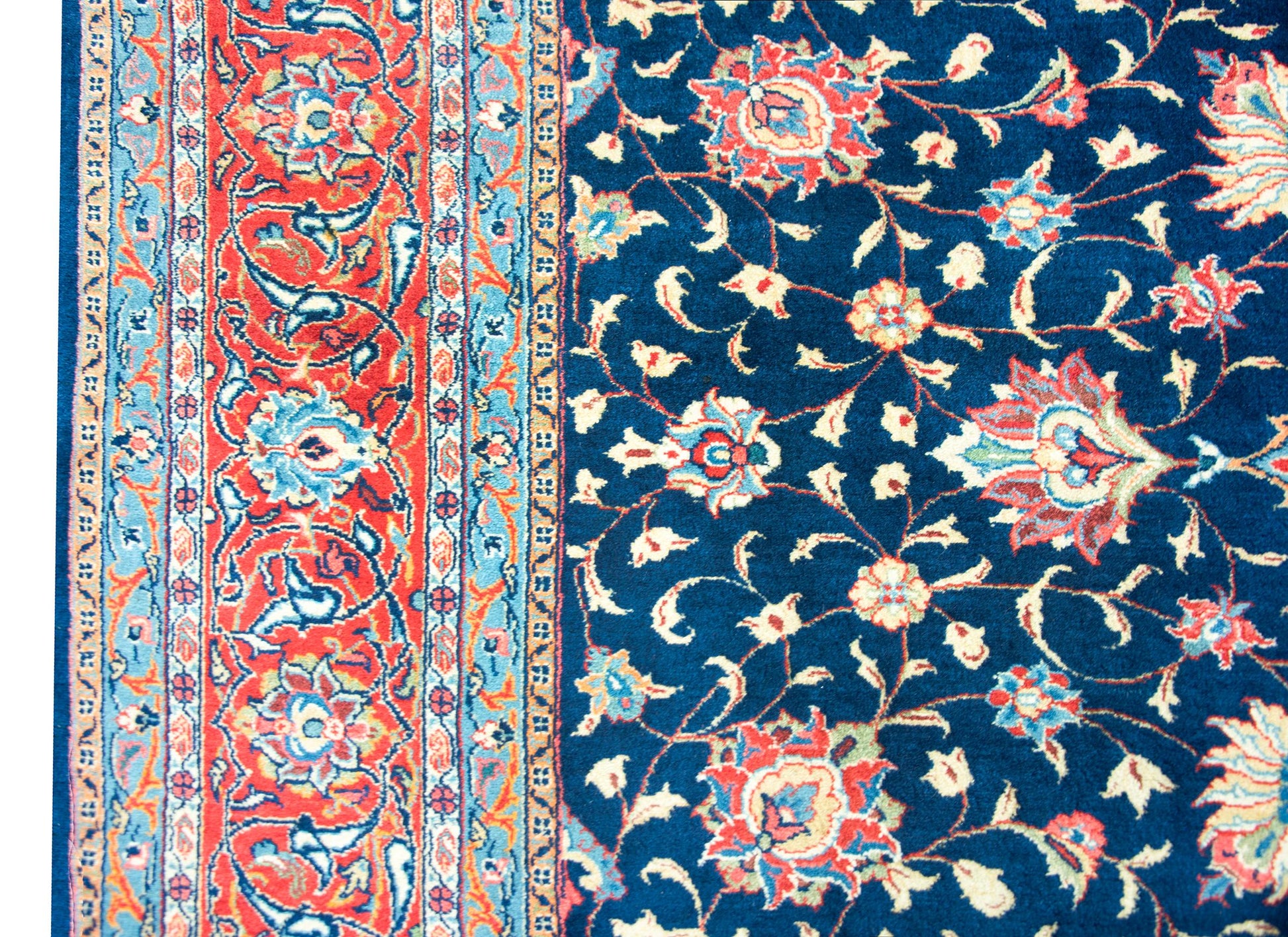 Vintage Persian Sarouk Rug For Sale
