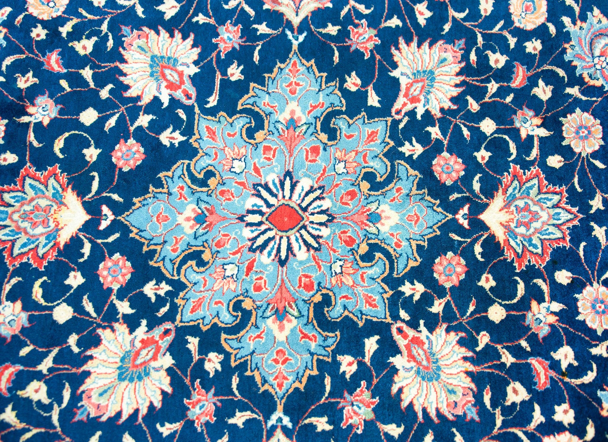 Vintage Persian Sarouk Rug For Sale