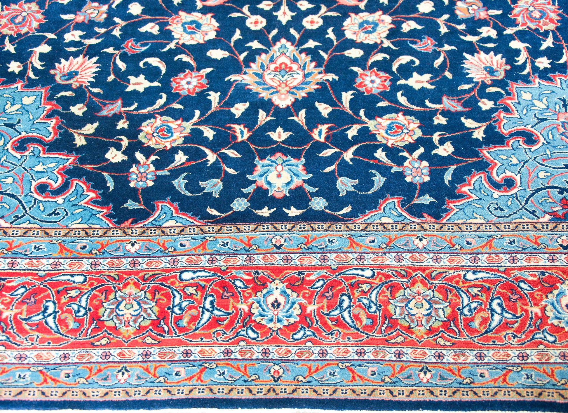 Vintage Persian Sarouk Rug For Sale
