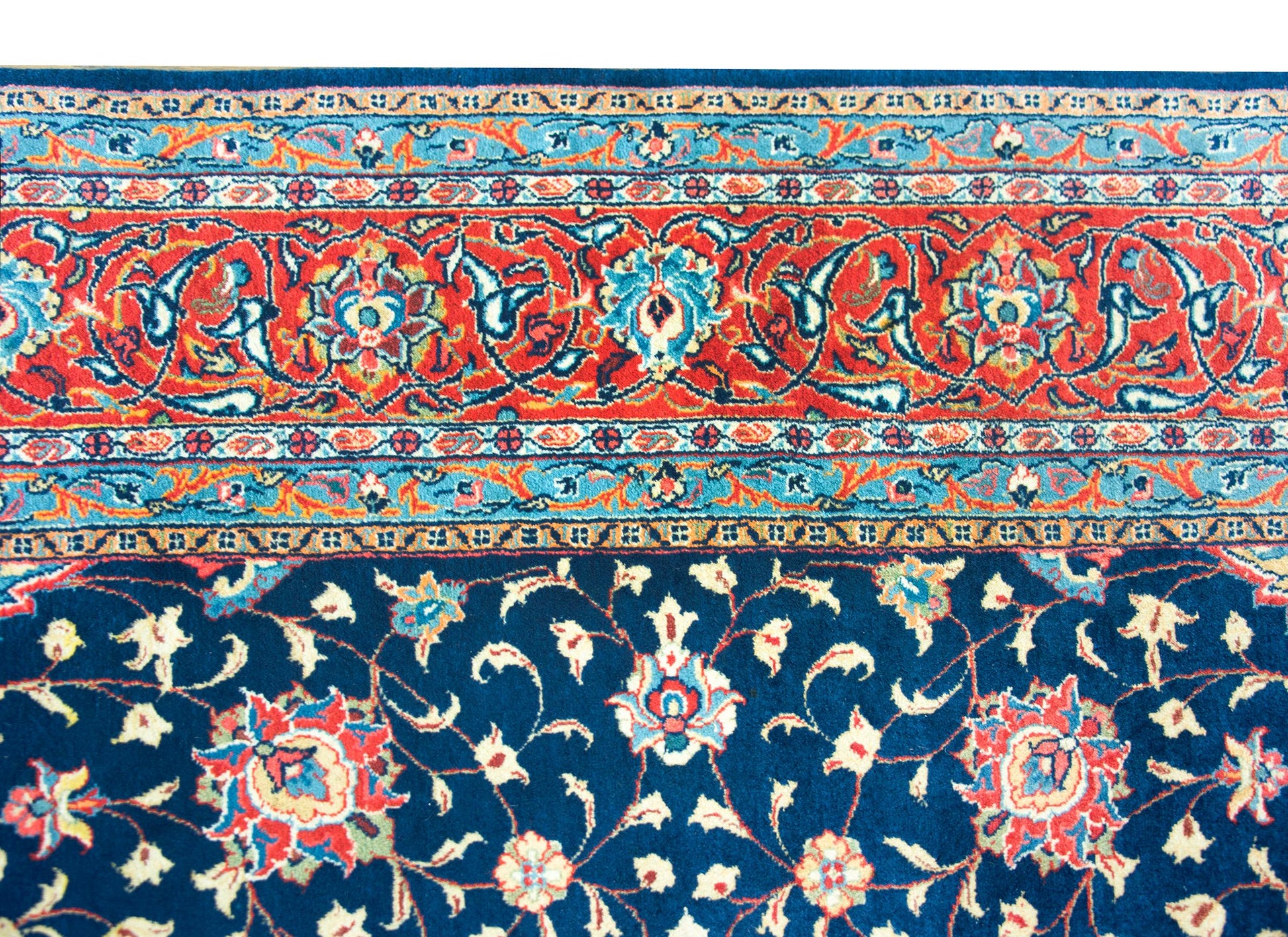 Vintage Persian Sarouk Rug For Sale
